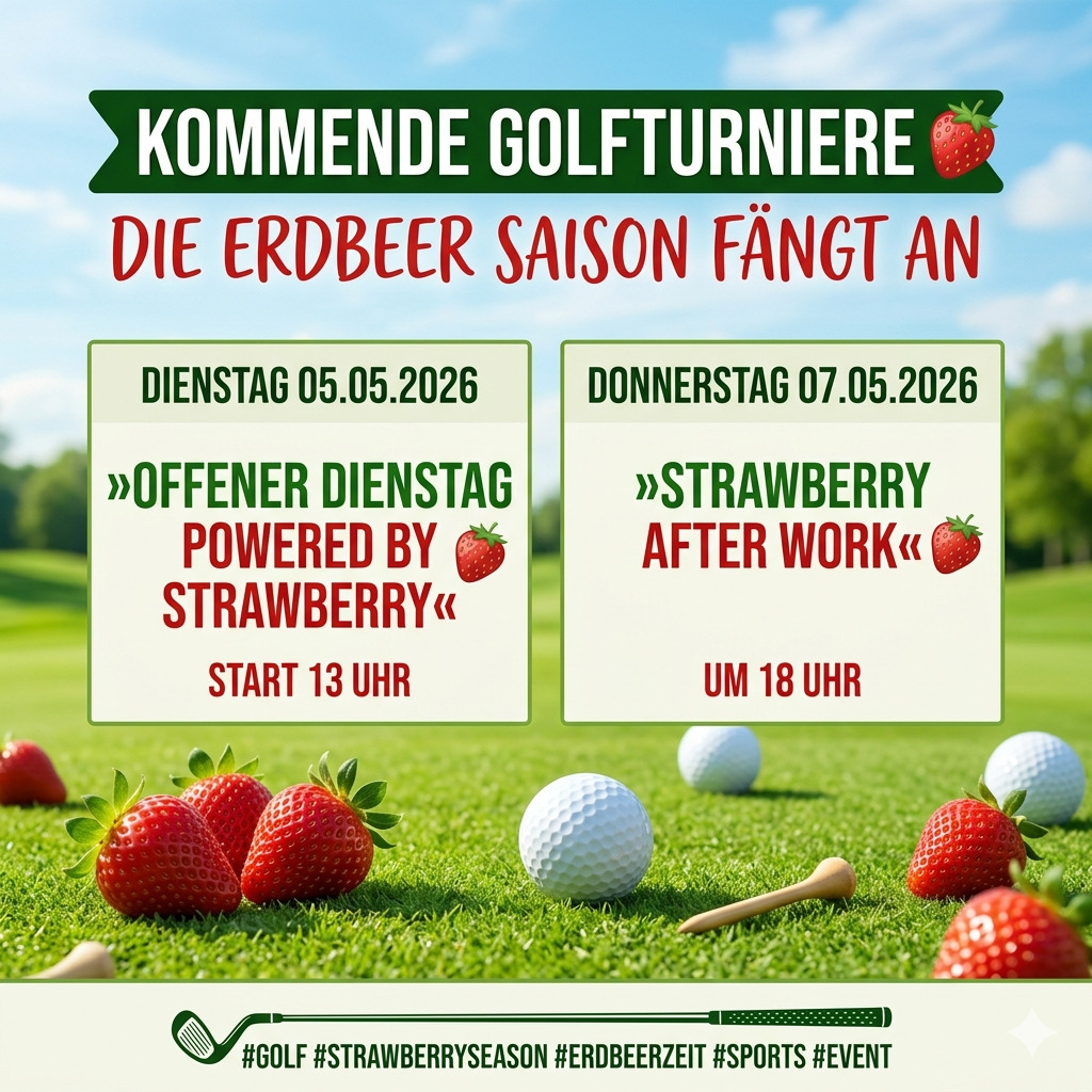 Strawberry Saison eröffnet